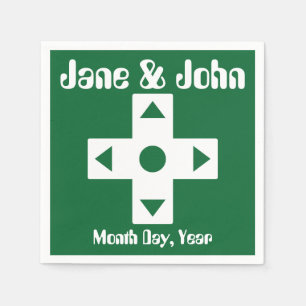 Multiplayer Mode in Green Napkins Servetten