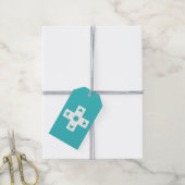 Multiplayer Mode in Turquoise Gift Label Cadeaulabel (Met Touw)