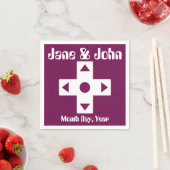 Multiplayer Mode in Wine Napkins Servetten (Insitu)
