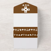 Multiplayer Modus in Chocolade All In One Uitnodiging (Buitenkant)