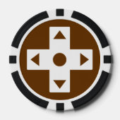 Multiplayer-modus in chocolade poker chips (Voorkant)