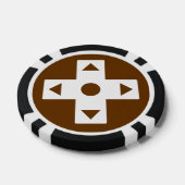 Multiplayer-modus in chocolade poker chips (Enkel)