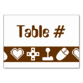 Multiplayer-modus in Chocolate Table Kaart (Achterkant)