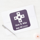Multiplayer-modus in Paarse sticker (Envelop)