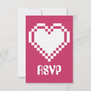 Multiplayer-modus in Raspberry RSVP-kaart RSVP Kaartje