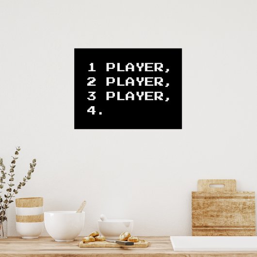 MULTIPLAYER POSTER (Keuken)