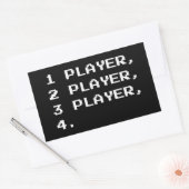 MULTIPLAYER RECHTHOEKIGE STICKER (Envelop)