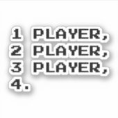 MULTIPLAYER STICKER (Voorkant)