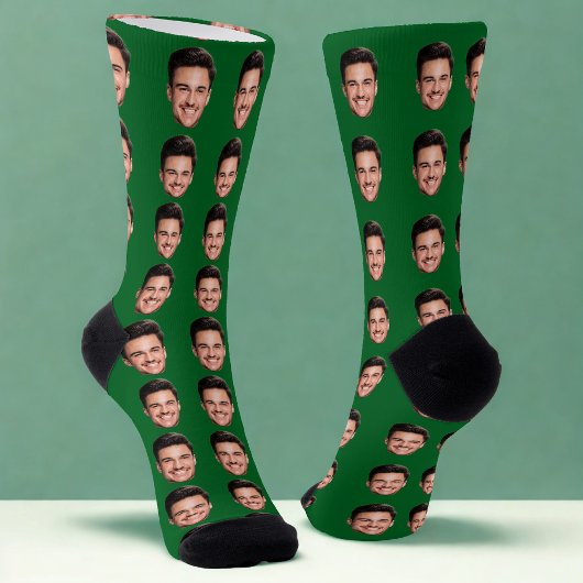Multiple Face Personalized Socks, Add Your Image Sokken