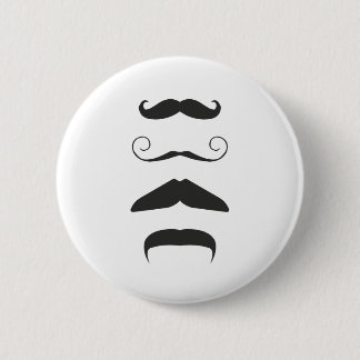 Multiple Mustache Ronde Button 5,7 Cm