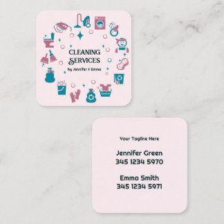 Multiple Name Cleaning Visitekaartje