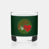 Multiple Options Christmas Logo Whisky Glas (Achterkant)