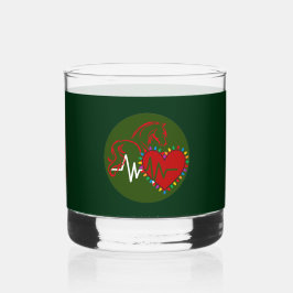 Multiple Options Christmas Logo Whisky Glas
