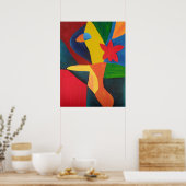 "Multiple Personalities" door SHEIL Poster Print (Keuken)