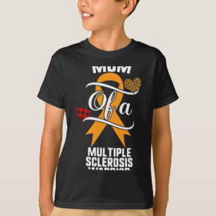 Multiple Sclerose Awareness Leopard Buffalo Plaid T-shirt