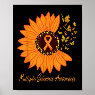 Multiple Sclerose Awareness Lint Bloem MS Butt Poster