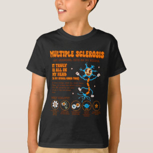 Multiple Sclerose bewustzijn irriteert me Ms T-shirt