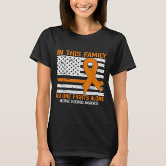 Multiple Sclerose bewustzijn mannen vrouwen Ms T-shirt