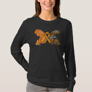 Multiple Sclerose bewustzijn MS Warrior Ik Doe T-shirt