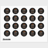 Multiple Sclerose Butterfly Ribbon World Ms Day Ronde Sticker (Vel)