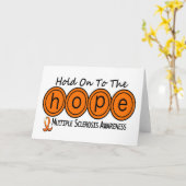 Multiple sclerose MS HOPE 6 Kaart (Gele Bloem)