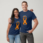Multiple sclerose, MS, naam  lint T-shirt (Unisex)