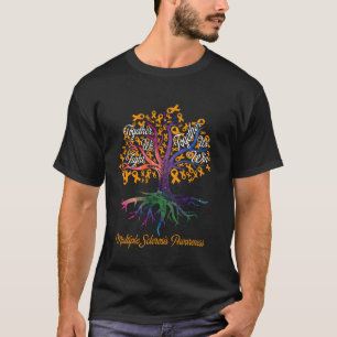 Multiple Sclerose Samen Strijden We Samen We Win T-shirt