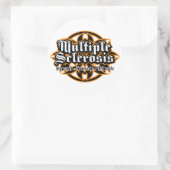 Multiple Sclerose Tribal Ronde Sticker (Tas)