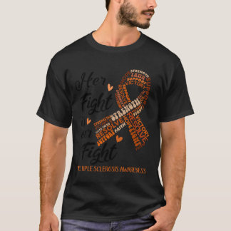Multiple sclerose Warrior17 T-shirt