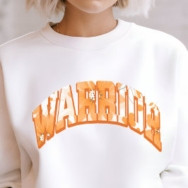 Multiple Sclerose Warrior cadeau, bloemige varsity Trui
