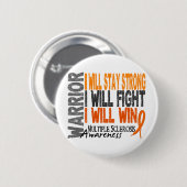 Multiple Sclerose Warrior Ronde Button 5,7 Cm (Voorkant /achterkant)