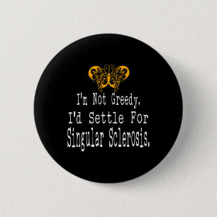Multiple Sclerosis Awareness Butterfly Ondersteuni Ronde Button 5,7 Cm