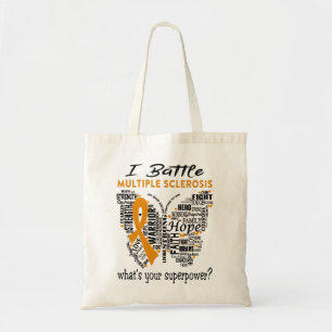 Multiple Sclerosis Awareness Month Ribbon Gifts Tote Bag