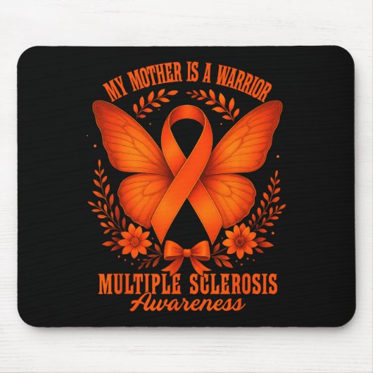 Multiple Sclerosis Awareness Ms Warrior My Mother  Muismat (Voorkant)
