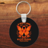 Multiple Sclerosis Awareness Ms Warrior My Mother  Sleutelhanger (Voorkant)