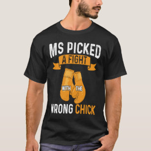 Multiple Sclerosis Bewustzijn Pakte Een Strijd MS  T-shirt