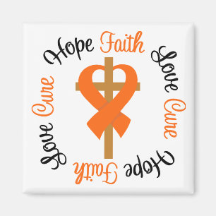 Multiple Sclerosis Faith Hope Cross Magneet