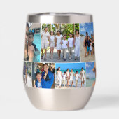 Multiples photos Famille Vacances Photo Collage (Arrière)