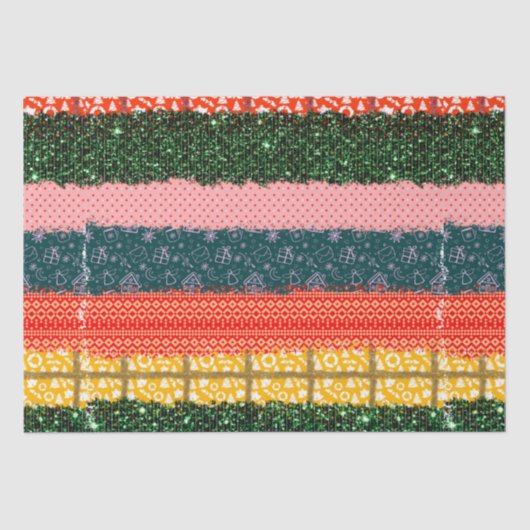 Multiprint kerstpapier tissuepapier (Voorkant)