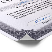 Multipurpose Certificate Poster (Hoek)