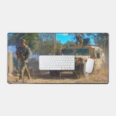 MULTIPURPOT MET HOGE MOBILITEIT WIELVOERTUIG BUREAUMAT (Keyboard & Muis)