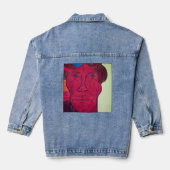 Multiracial Art Denim Jacket (Verso)