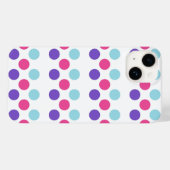 Multisexual Pride Flag Kleuren Polkadots Case-Mate iPhone Case (Achterkant (horizontaal))