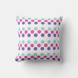 Multisexual Pride Flag Kleuren Polkadots Kussen