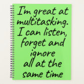 Multitâche vert (Devant)