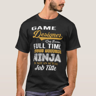 MultiTasking bij gameontwerper T-shirt