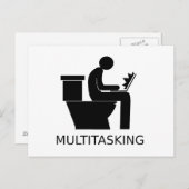 Multitasking Briefkaart (Voorkant / Achterkant)