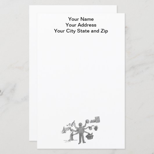 Multitasking expert (Voorkant / Achterkant)