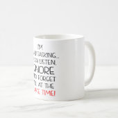 Multitasking kan negeren koffiemok (Voorkant rechts)