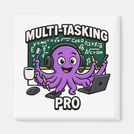 Multitasking Octopus Classroom Learner Pro Magneet (Voorkant)